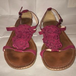 Pink Coach Sandals